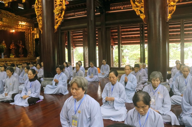 Ten-day Cultivation Course at Hoa Phuc Pagoda.