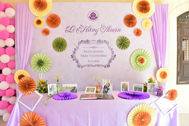 Wedding at the pagoda – Vietnam and Japan Connection.