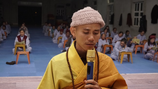 The 9th retreat “Learning Practice as the Buddha's teachings” at Dong Cao Pagoda