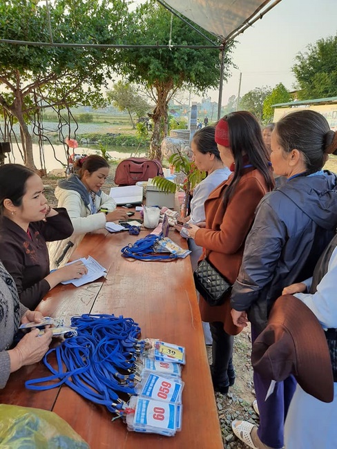 The 9th retreat “Learning Practice as the Buddha's teachings” at Dong Cao Pagoda