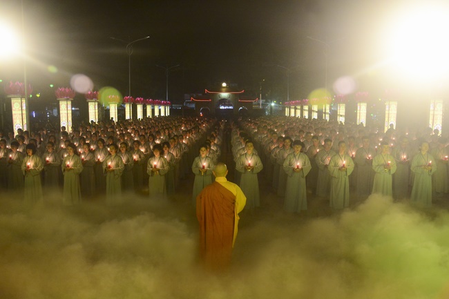 Impressed Amitabha Buddha’s birthday Ceremony