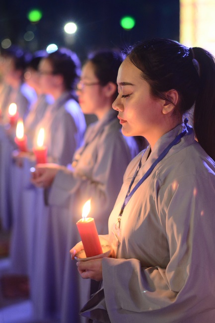 Impressed Amitabha Buddha’s birthday Ceremony