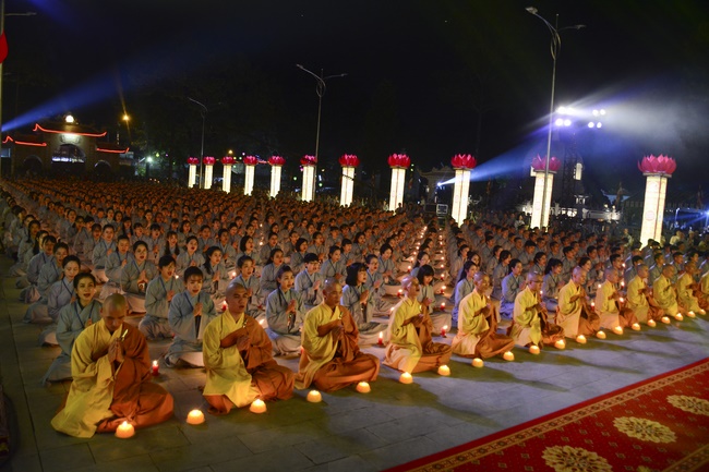 Impressed Amitabha Buddha’s birthday Ceremony