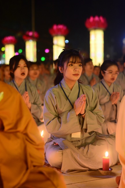 Impressed Amitabha Buddha’s birthday Ceremony