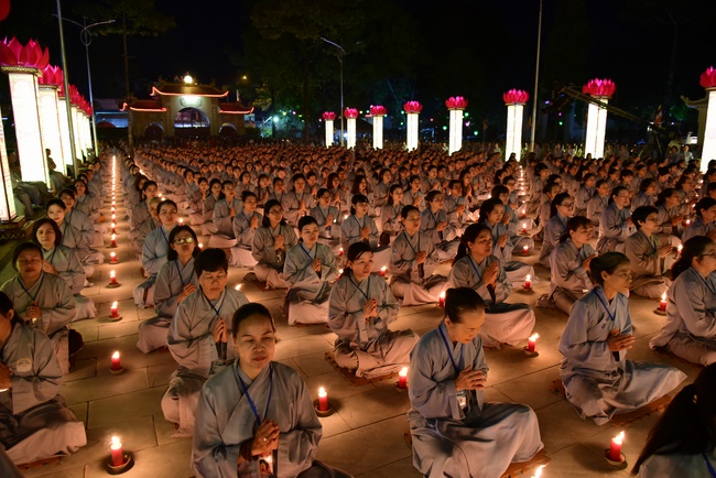 Impressed Amitabha Buddha’s birthday Ceremony