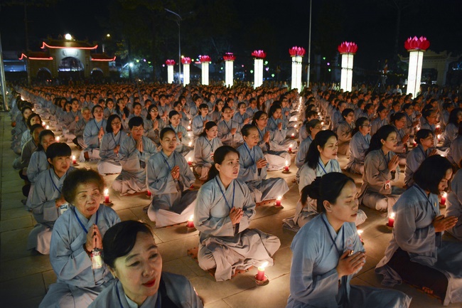 Impressed Amitabha Buddha’s birthday Ceremony