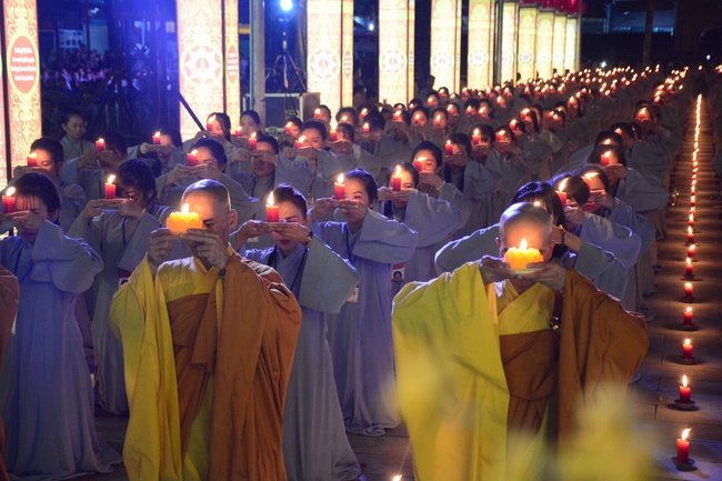 Impressed Amitabha Buddha’s birthday Ceremony