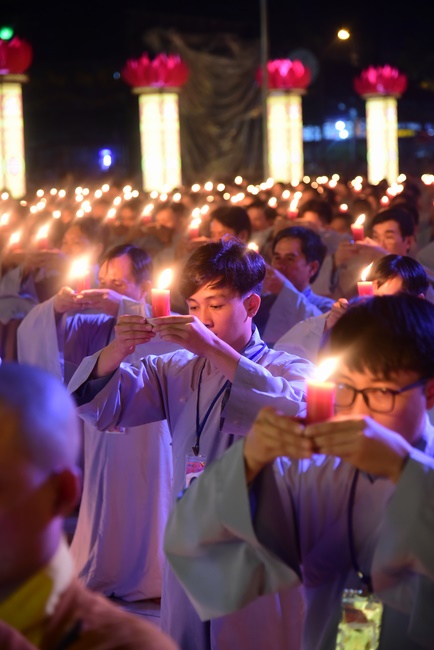Impressed Amitabha Buddha’s birthday Ceremony