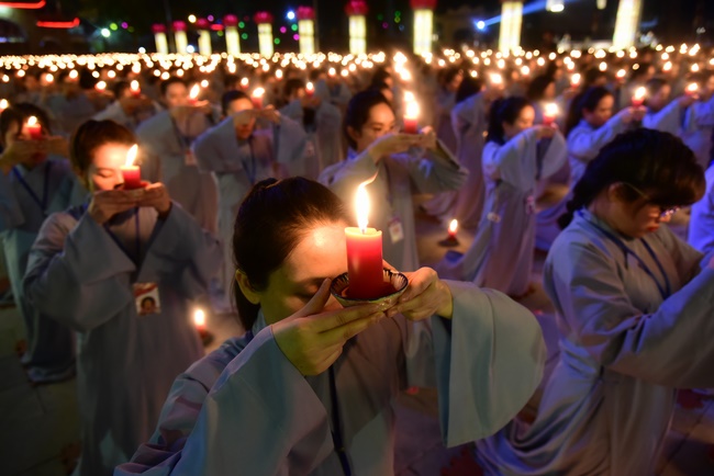 Impressed Amitabha Buddha’s birthday Ceremony