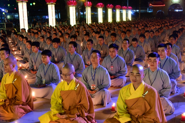 Impressed Amitabha Buddha’s birthday Ceremony