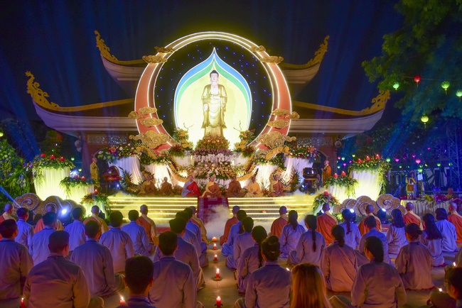 Impressed Amitabha Buddha’s birthday Ceremony