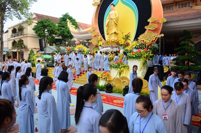 Impressed Amitabha Buddha’s birthday Ceremony