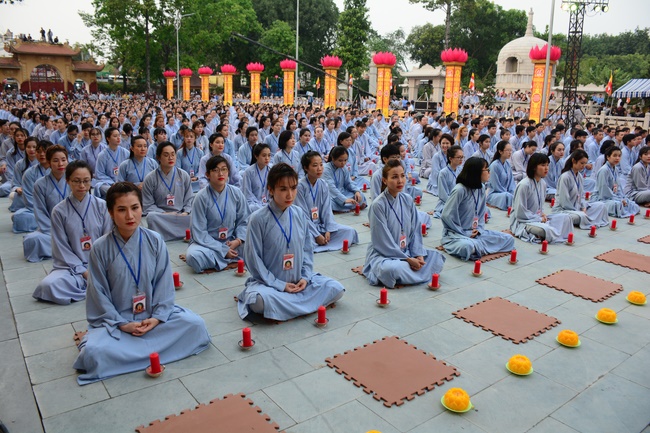 Impressed Amitabha Buddha’s birthday Ceremony
