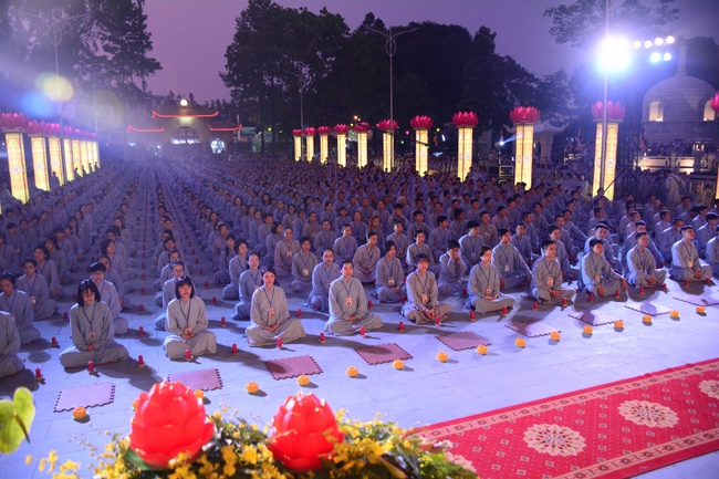 Impressed Amitabha Buddha’s birthday Ceremony