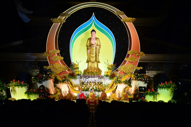 Impressed Amitabha Buddha’s birthday Ceremony