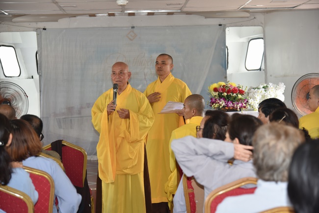 Freeing creatures on Van Phat yacht in Can Tho