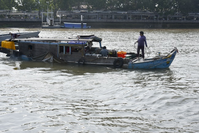 Freeing creatures on Van Phat yacht in Can Tho