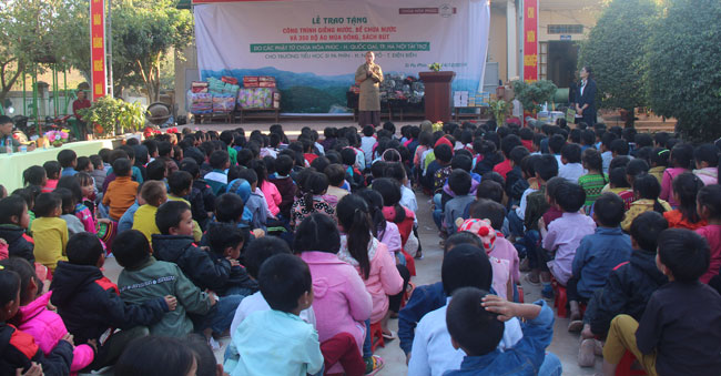 Clean water to highland pupils ...