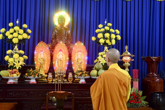 Repentant Ceremony at Dang Phap Pagoda, Binh Phuoc