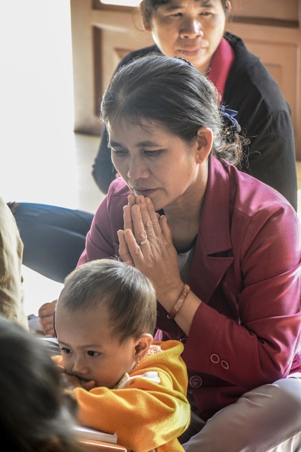 Repentant Ceremony at Dang Phap Pagoda, Binh Phuoc