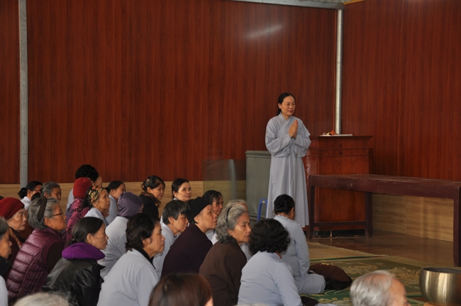 One day year-end retreat at Tieu Dao pagoda, Quang Ninh