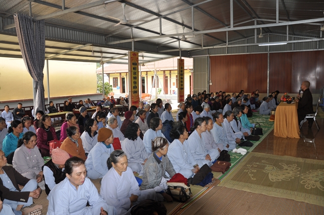 One day year-end retreat at Tieu Dao pagoda, Quang Ninh