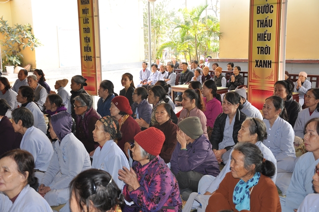 One day year-end retreat at Tieu Dao pagoda, Quang Ninh