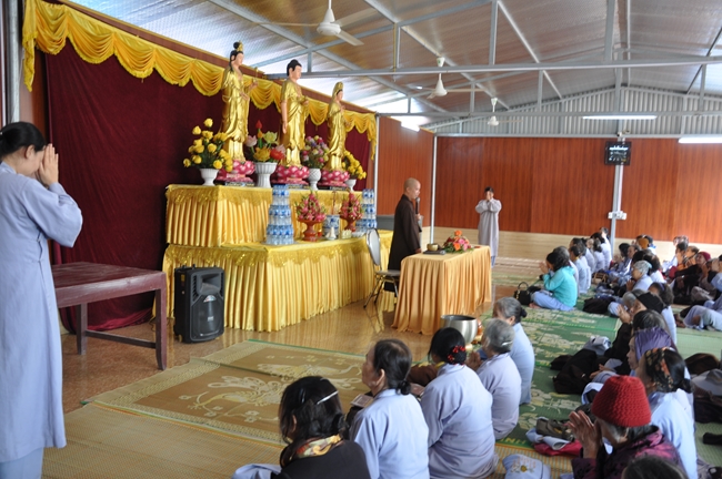 One day year-end retreat at Tieu Dao pagoda, Quang Ninh