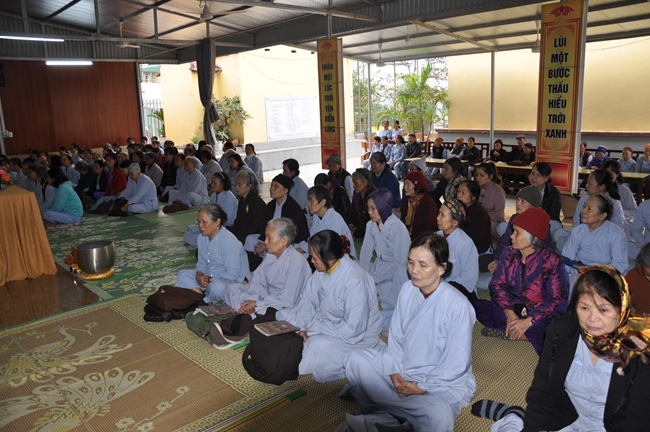 One day year-end retreat at Tieu Dao pagoda, Quang Ninh