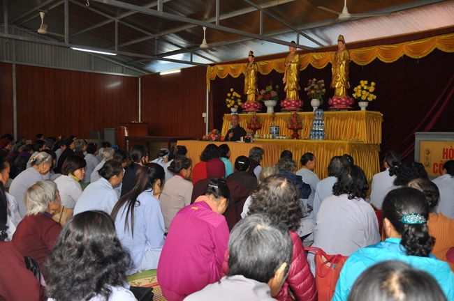 One day year-end retreat at Tieu Dao pagoda, Quang Ninh