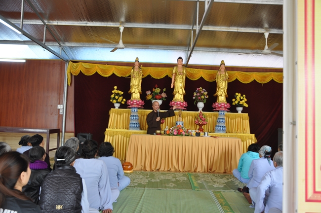 One day year-end retreat at Tieu Dao pagoda, Quang Ninh
