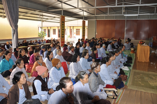 One day year-end retreat at Tieu Dao pagoda, Quang Ninh