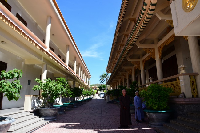 Visiting pagodas in Vung Tau and buying wood to make Buddha statue