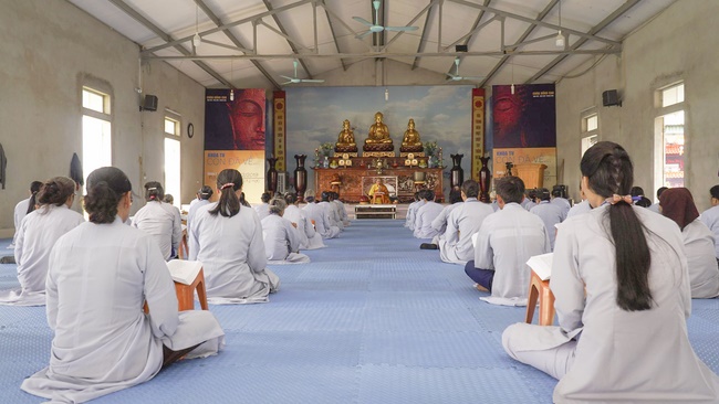 The 1st Coming Back retreat at Dong Cao Pagoda, Thanh Hoa