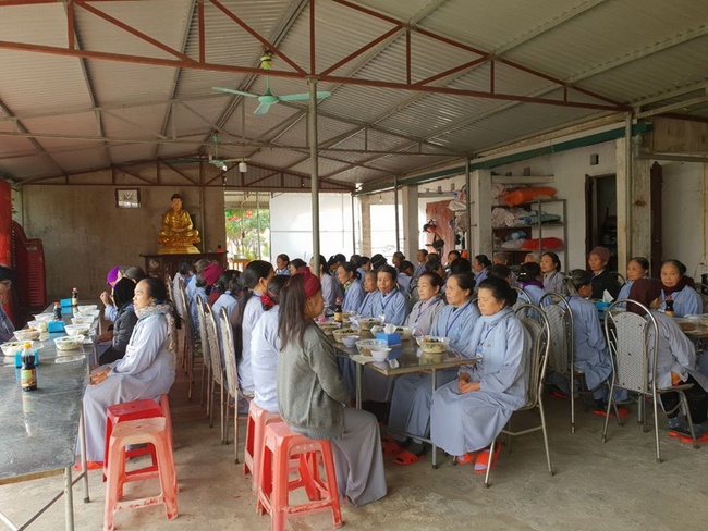 The 1st Coming Back retreat at Dong Cao Pagoda, Thanh Hoa