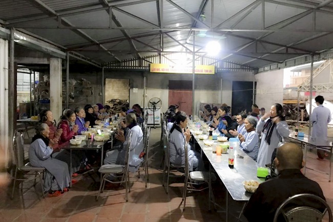 The 1st Coming Back retreat at Dong Cao Pagoda, Thanh Hoa