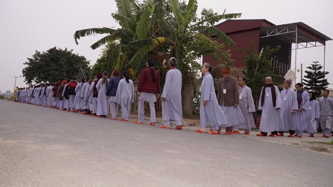 The 1st Coming Back retreat at Dong Cao Pagoda, Thanh Hoa