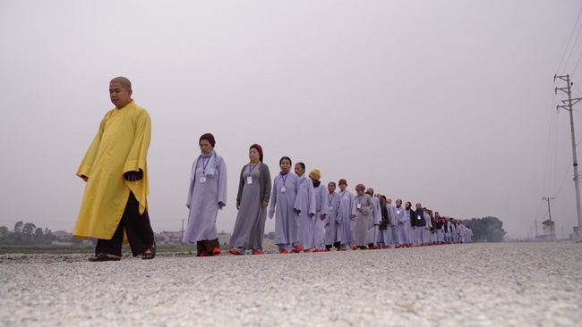 The 1st Coming Back retreat at Dong Cao Pagoda, Thanh Hoa