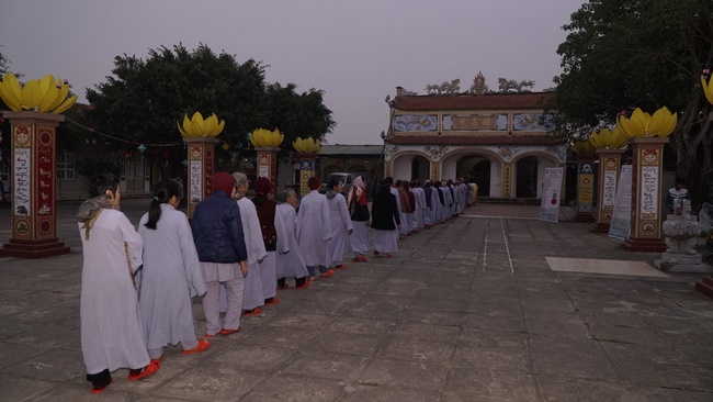 The 1st Coming Back retreat at Dong Cao Pagoda, Thanh Hoa