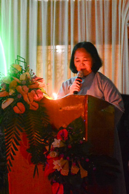 Flower Lantern festival on Amitabha Buddha 's Birthday at Long Hoa Pagoda – Long An