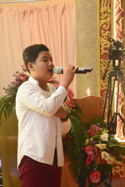 Flower Lantern festival on Amitabha Buddha 's Birthday at Long Hoa Pagoda – Long An