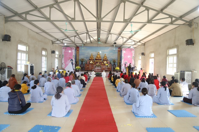 The wedding ceremony at Dong Cao Pagoda – Thanh Hoa province