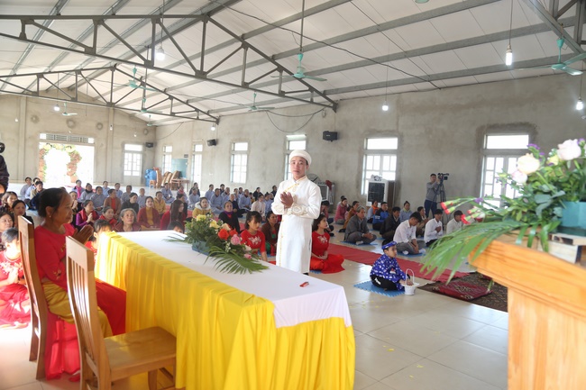 The wedding ceremony at Dong Cao Pagoda – Thanh Hoa province