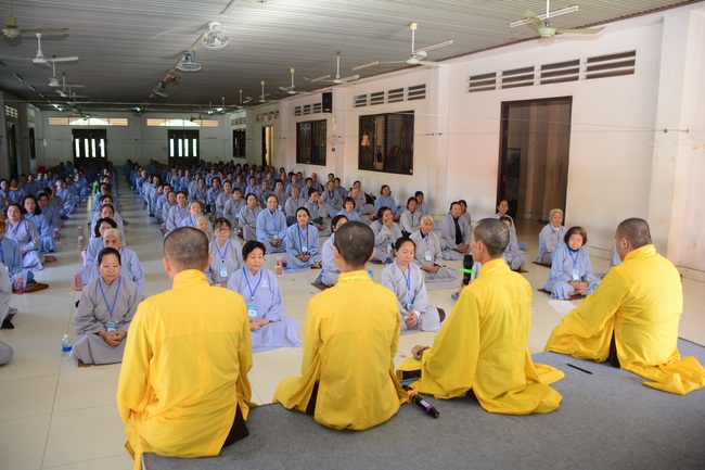 Opening the 92nd  Seven-Day Retreat