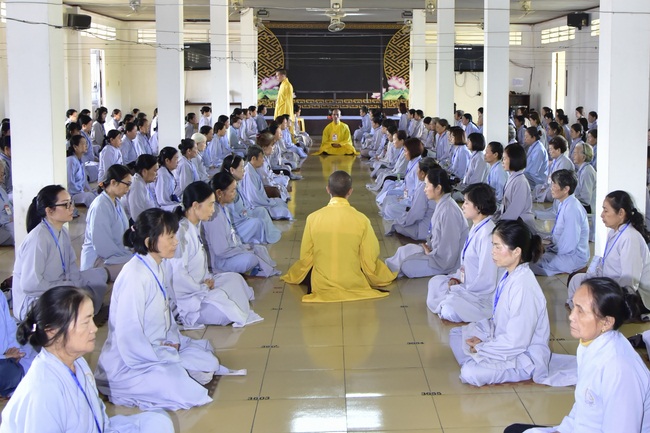 Opening the 92nd  Seven-Day Retreat