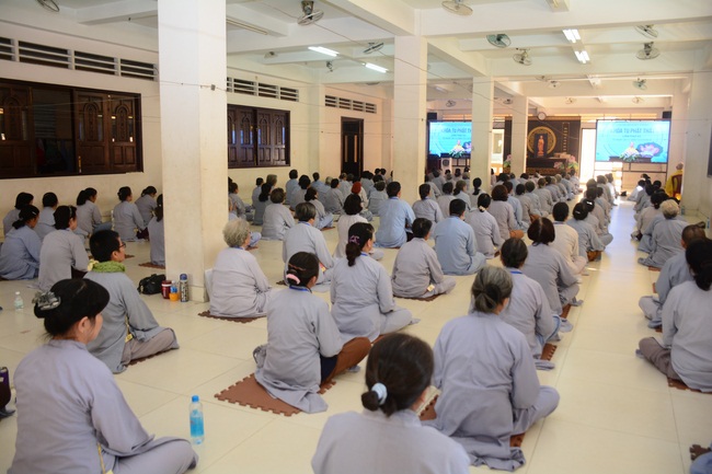 Opening the 92nd  Seven-Day Retreat