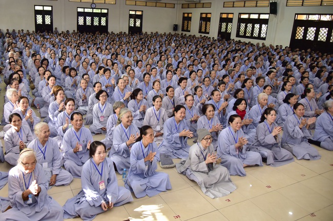 Opening the 92nd  Seven-Day Retreat