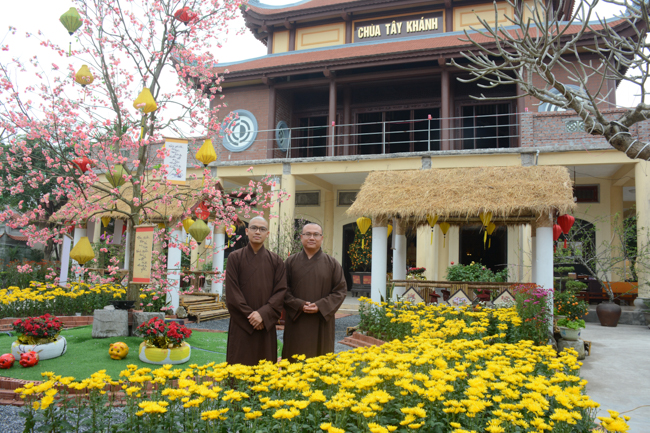 Lễ cầu an đầu năm tại chùa Tây Khánh – Thái Bình