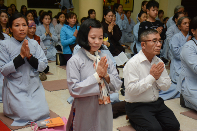 Lễ cầu an đầu năm tại chùa Tây Khánh – Thái Bình