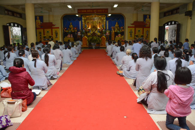 Lễ cầu an đầu năm tại chùa Tây Khánh – Thái Bình